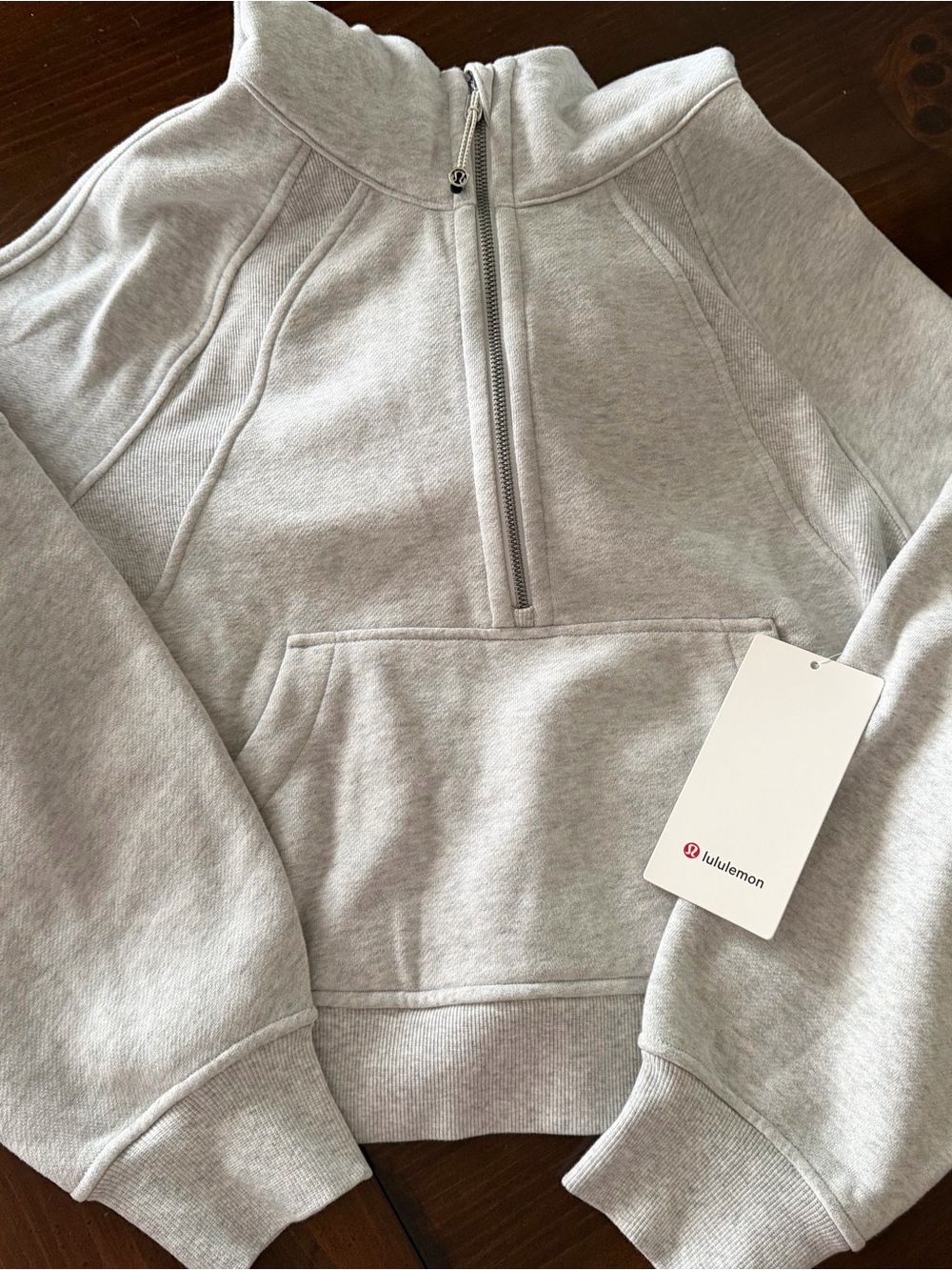 NWT Lululemon Scuba Half Zip Hoodie